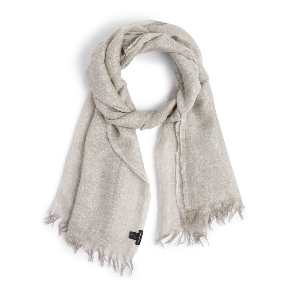 CLUB MONACO LINEN SCARF